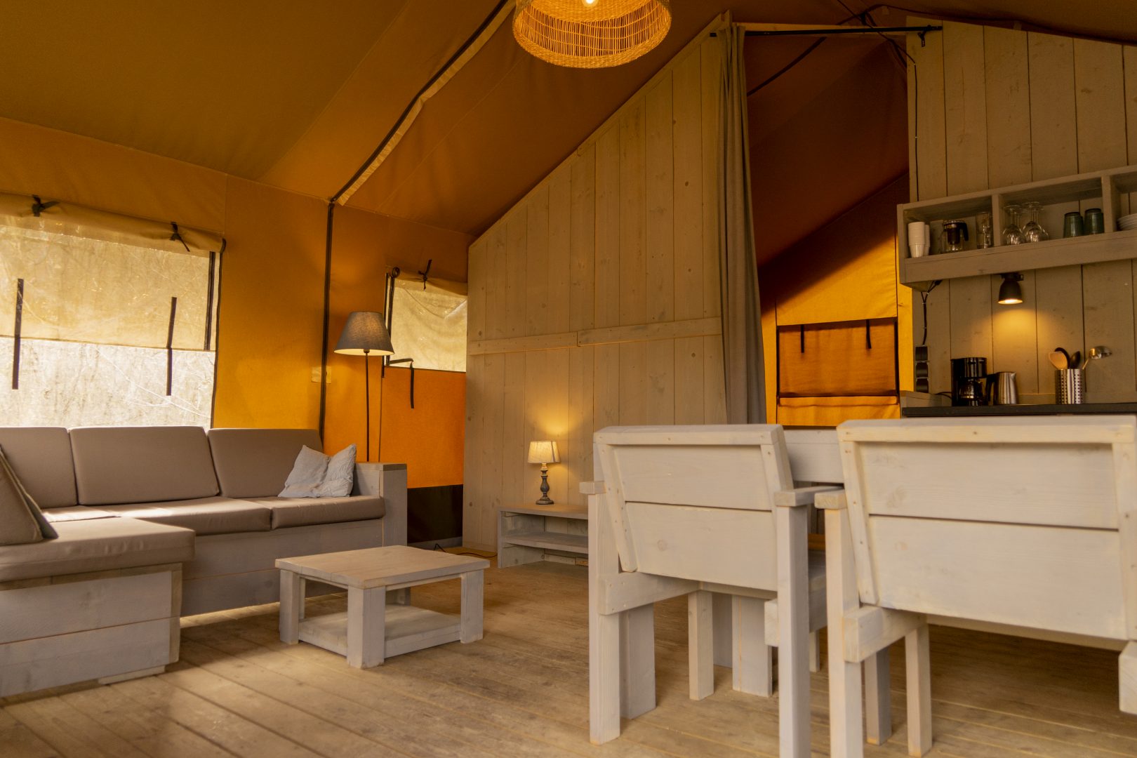Glamping in the ardennes for 6 people